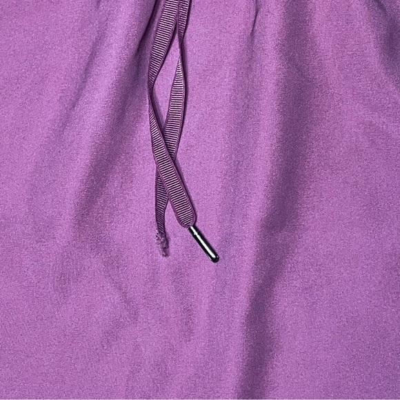 Lululemon Mauve Pink Knee Length Skirt Pull On 4 Drawstring - Picture 4 of 7